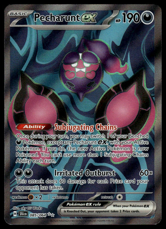 Pokemon TCG Pecharunt ex #085/064 SV: Shrouded Fable