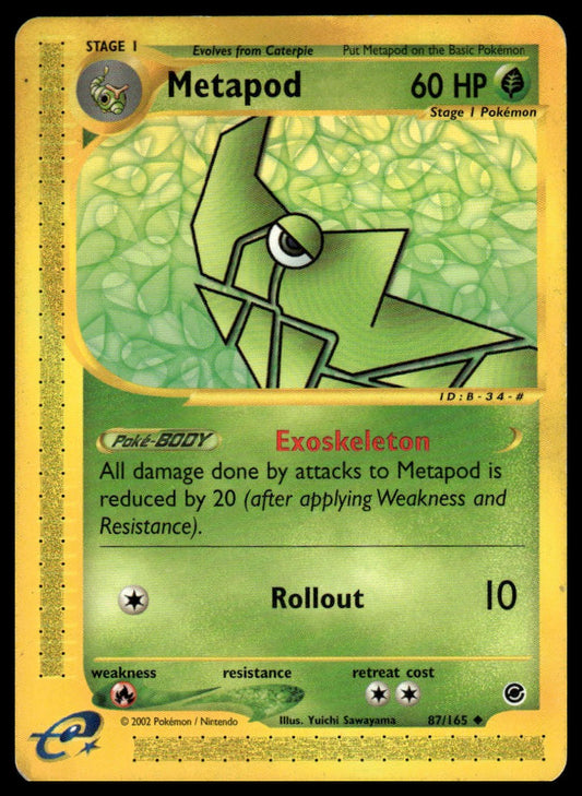 Pokemon TCG Metapod #087/165 Expedition