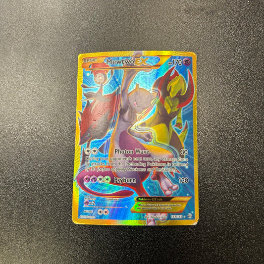 Pokemon TCG Mewtwo ex 163/162 *Damage*