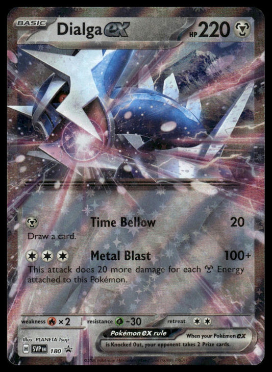 Pokemon TCG Dialga ex #180 SV: Scarlet & Violet Promo Cards