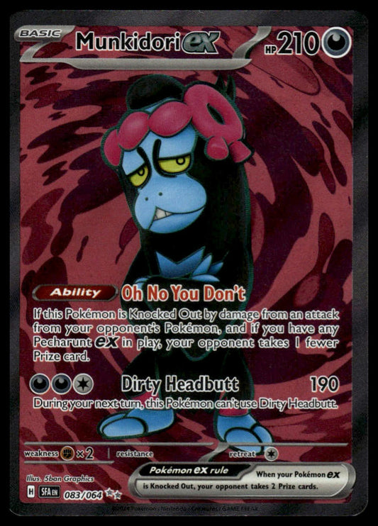 Pokemon TCG Munkidori ex #083/064 SV: Shrouded Fable