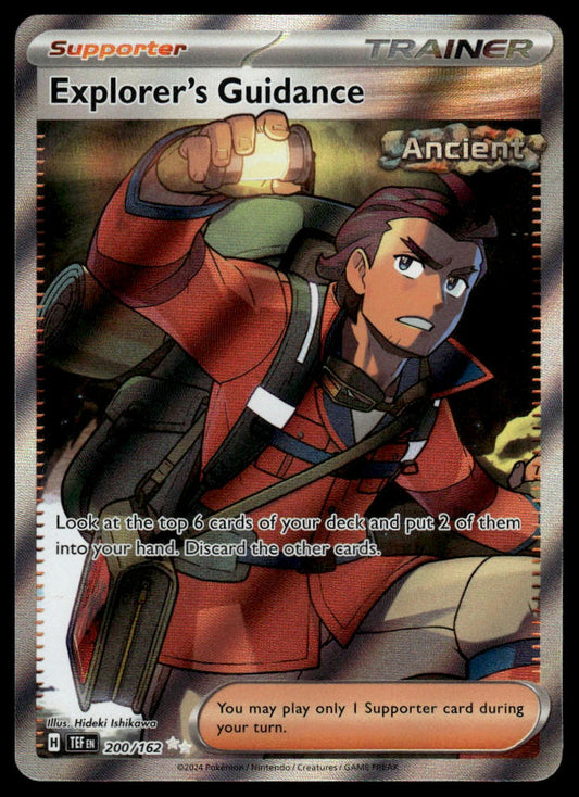 Pokemon TCG Explorer's Guidance #200/162 SV05: Temporal Forces