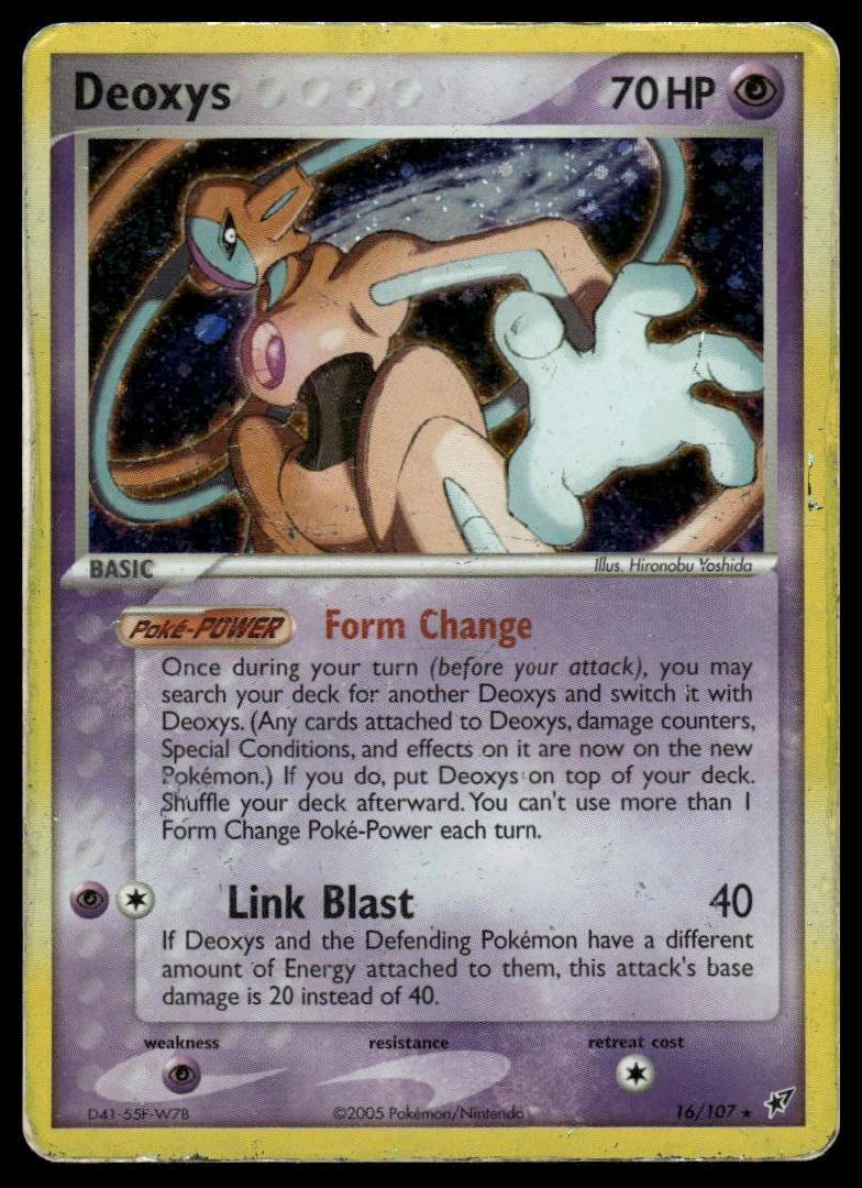 Pokemon TCG Deoxys (Normal Forme) #16/107 Deoxys
