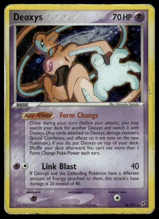 Pokemon TCG Deoxys (Normal Forme) #16/107 Deoxys