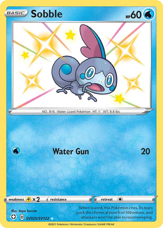 Pokemon Sobble SV025/SV122 Shining Fates
