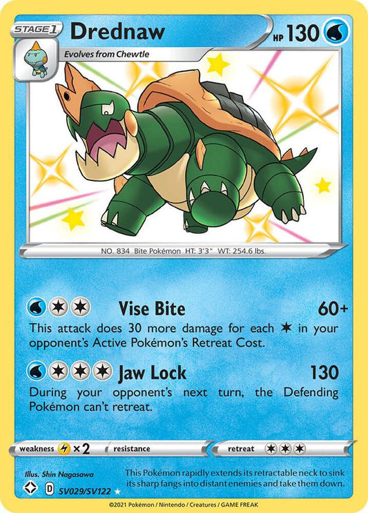 Pokemon Drednaw SV029/SV122 Shining Fates