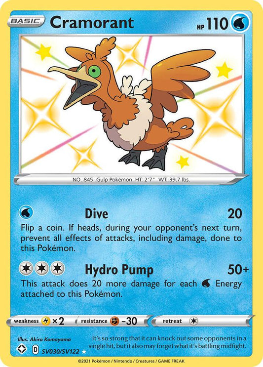 Pokemon Cramorant SV030/SV122 Shining Fates