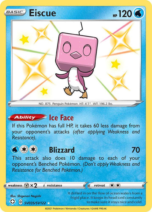 Pokemon Eiscue SV035/SV122 Shining Fates