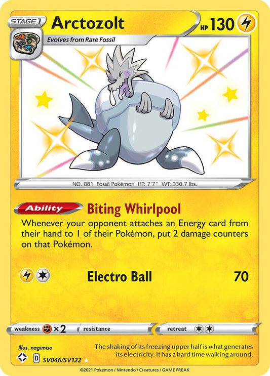 Pokemon Arctozolt SV046/SV122 Shining Fates
