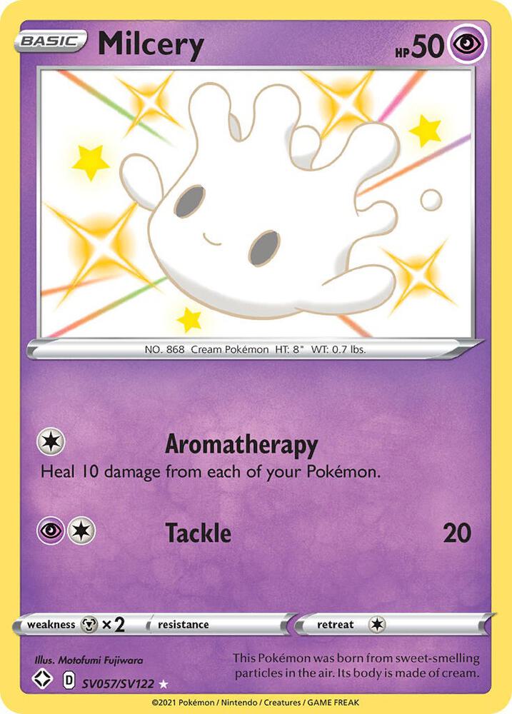 Pokemon Milcery SV057/SV122 Shining Fates