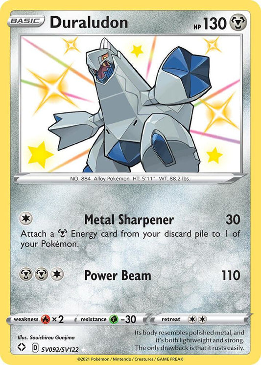 Pokemon Duraludon SV092/SV122 Shining Fates