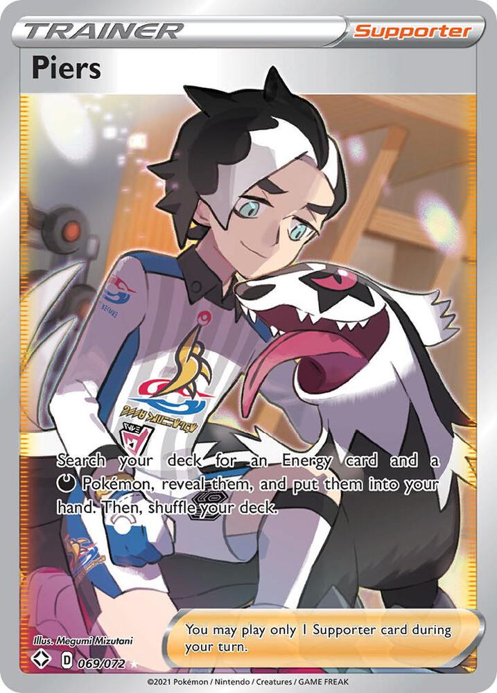 Pokemon Piers 69/72 Shining Fates