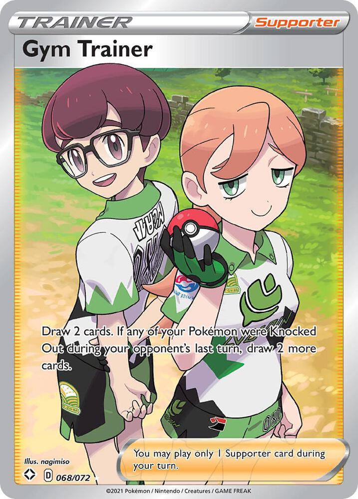Pokemon Gym Trainer 68/72 Shining Fates