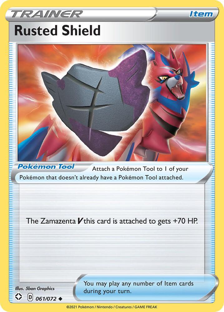 Pokemon Rusted Shield 61/72 Shining Fates