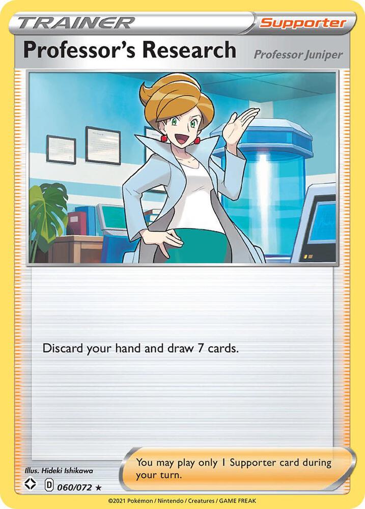 Pokemon Professor's Research 60/72 Shining Fates