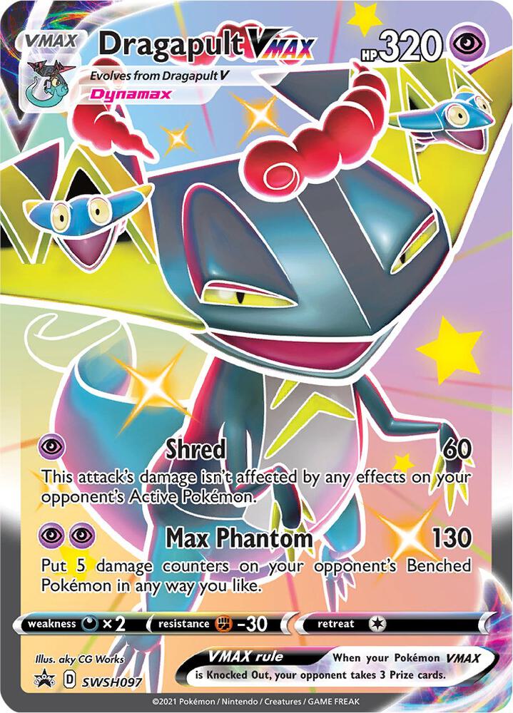 Pokemon Dragapult VMAX SWSH097 SWSH Black Star Promos