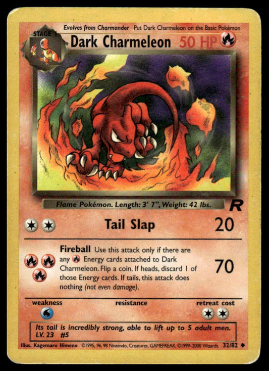 Pokemon TCG Dark Charmeleon #32/82 Team Rocket