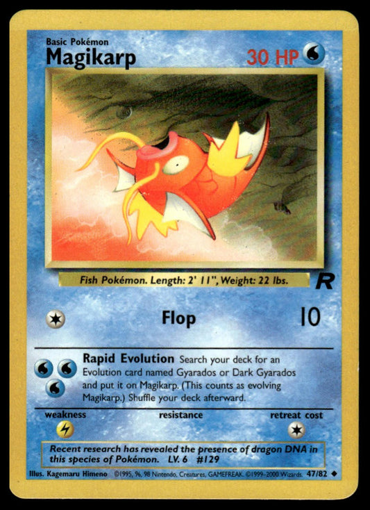 Pokemon TCG Magikarp #47/82 Team Rocket