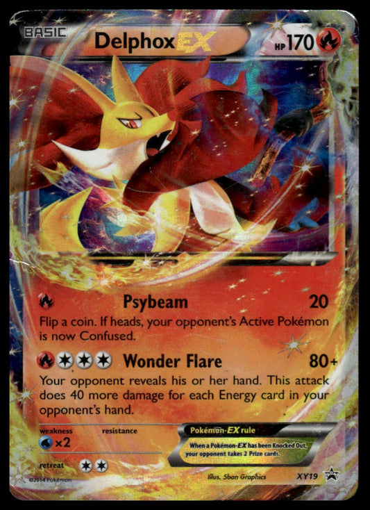 Pokemon TCG Delphox EX #XY19 XY Promos
