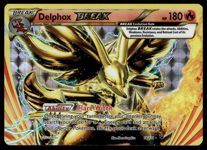 Pokemon TCG Delphox BREAK #14/124 XY - Fates Collide