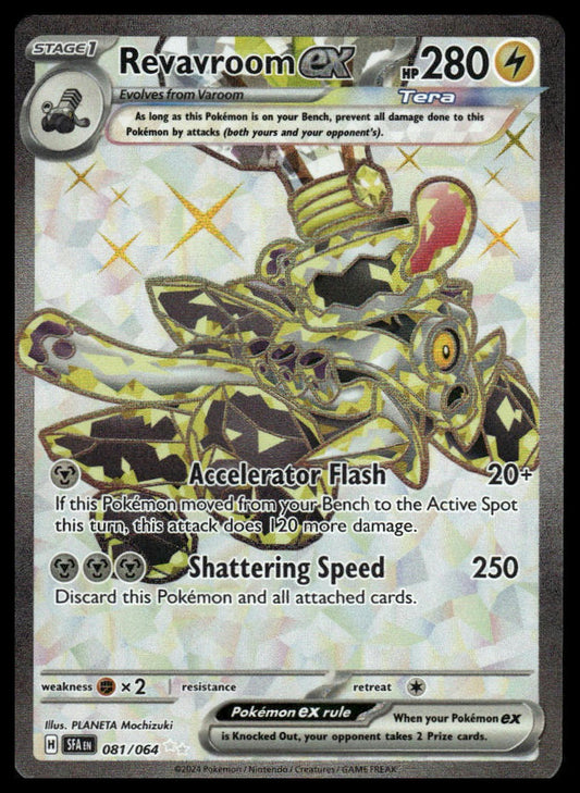 Pokemon TCG Revavroom ex #081/064 SV: Shrouded Fable