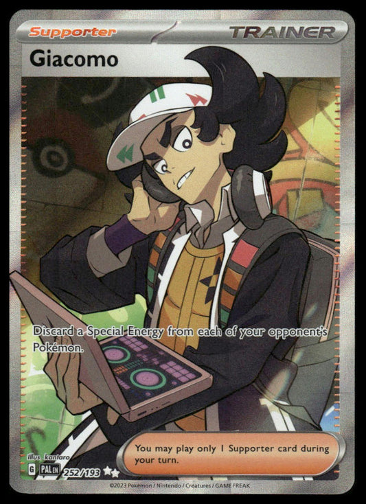 Pokemon TCG Giacomo #252/193 SV02: Paldea Evolved