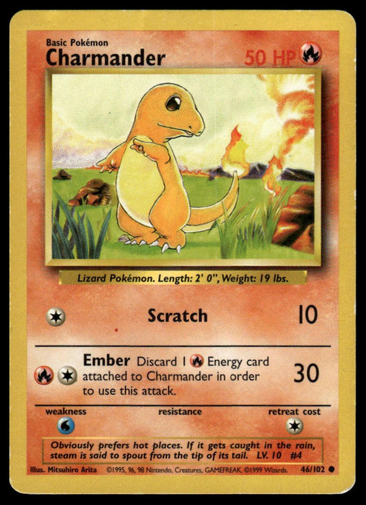 Pokemon TCG Charmander #046/102 Base Set