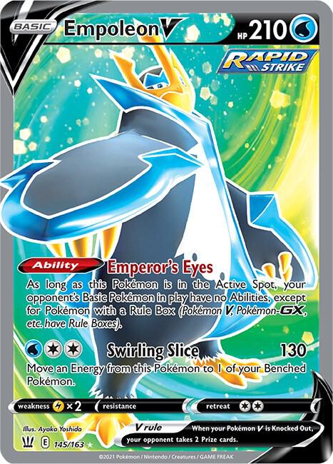 Pokemon Empoleon V 145/163 Battle Styles