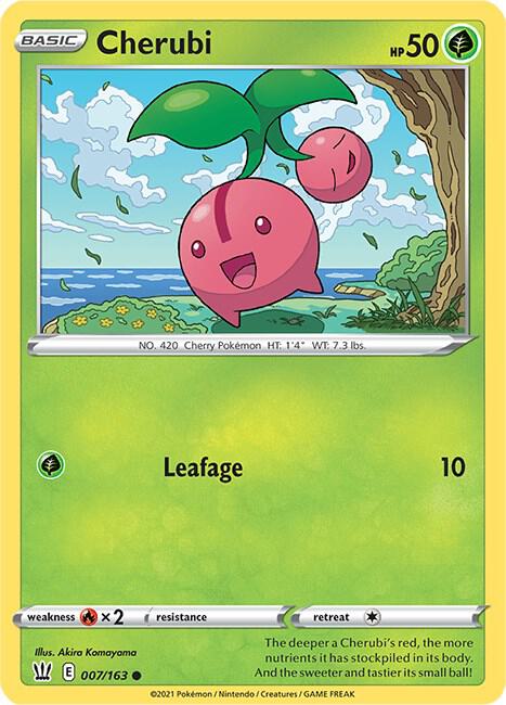 Pokemon Cherubi 7/163 Battle Styles