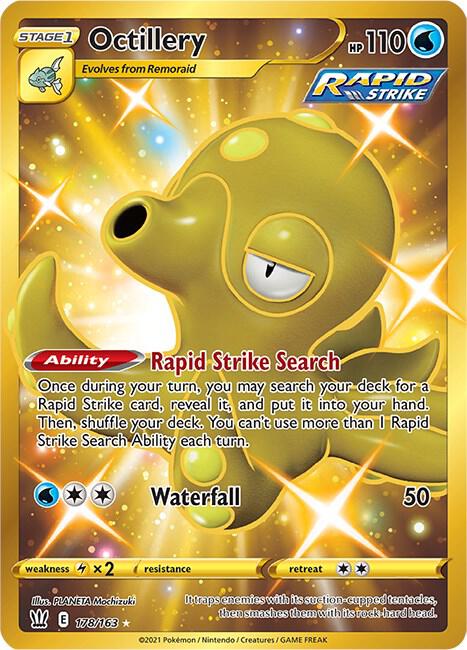 Pokemon Octillery 178/163 Battle Styles
