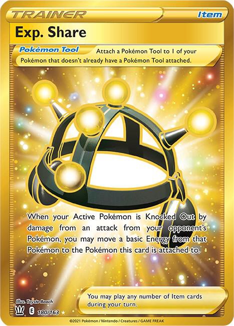 Pokemon Exp. Share 180/163 Battle Styles