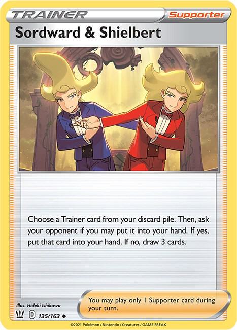 Pokemon Sordward and Shielbert 135/163 Battle Styles