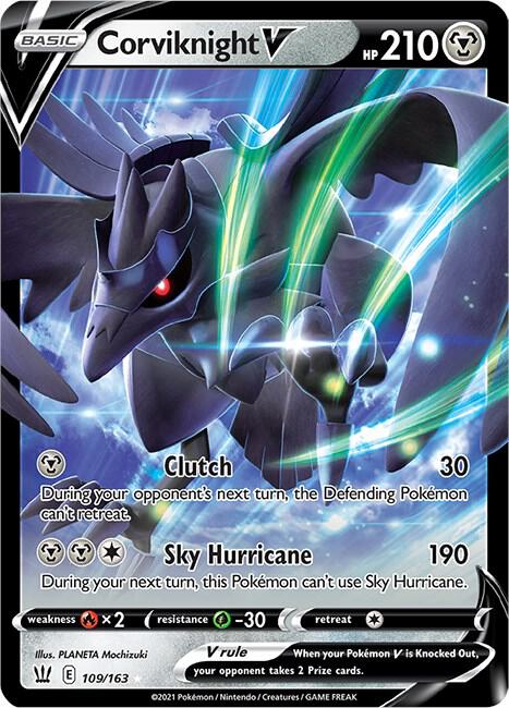 Pokemon Corviknight V 109/163 Battle Styles