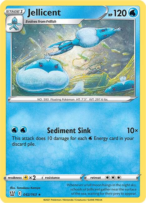 Pokemon Jellicent 42/163 Battle Styles