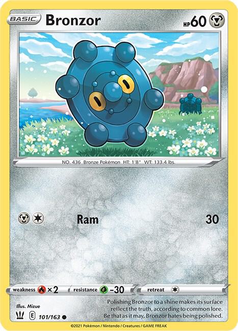 Pokemon Bronzor 101/163 Battle Styles