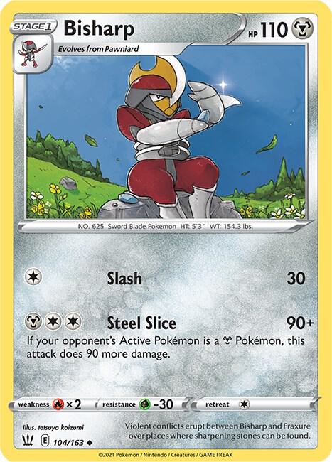 Pokemon Bisharp 104/163 Battle Styles