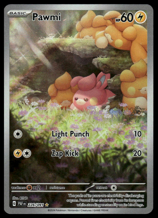 Pokemon TCG Pawmi #226/091 SV: Paldean Fates