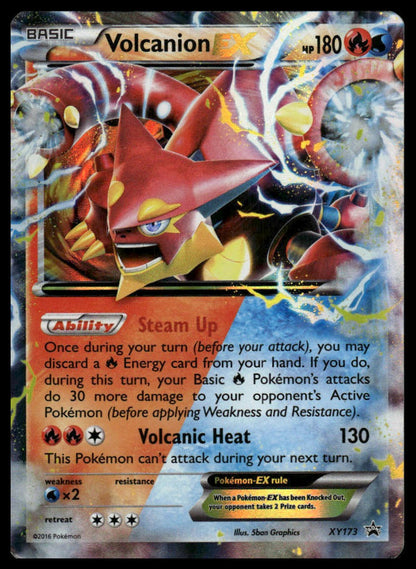 Pokemon TCG Volcanion EX #XY173 XY Promos