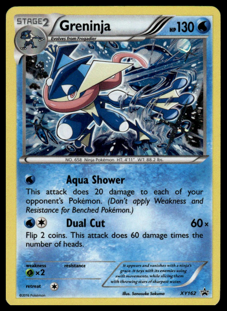 Pokemon TCG Greninja #XY162 XY Promos