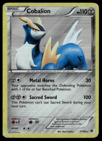 Pokemon TCG Cobalion #77/98 Emerging Powers