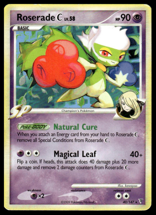Pokemon TCG Roserade C #40 Supreme Victors
