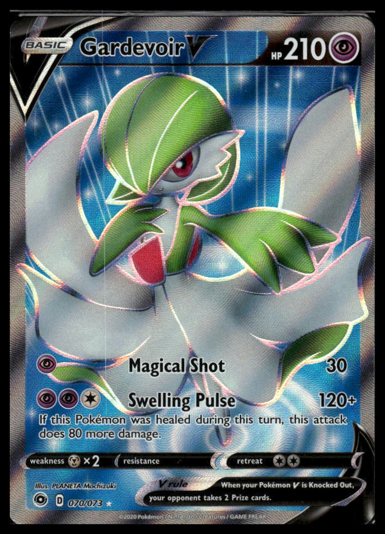 Pokemon TCG Gardevoir V (Full Art) #70/73 Champion's Path