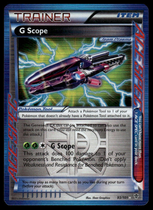 Pokemon TCG G Scope (Team Plasma) #93/101 Plasma Blast