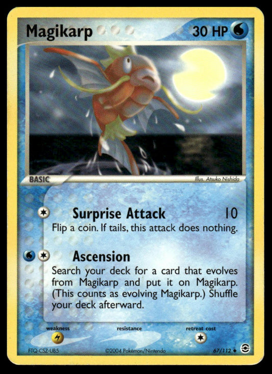 Pokemon TCG Magikarp #67/112 FireRed & LeafGreen