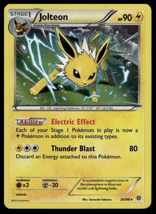 Pokemon TCG Jolteon #26/98 XY - Ancient Origins