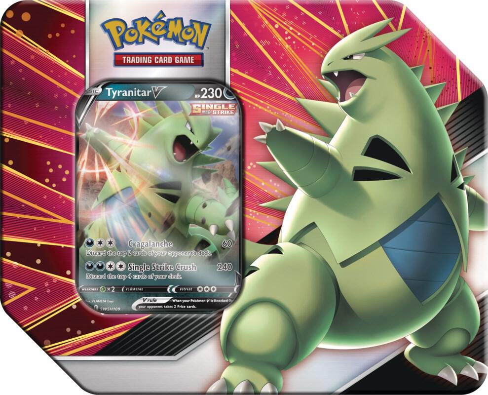 Pokemon Tyranitar V Tin