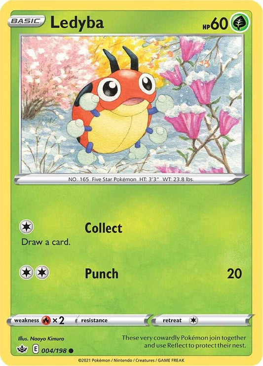 Pokemon Ledyba 4/198 Chilling Reign