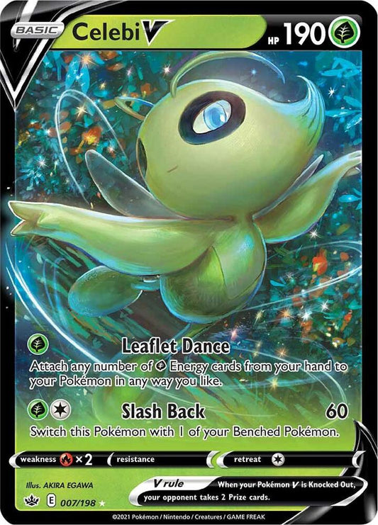Pokemon Celebi V 7/198 Chilling Reign