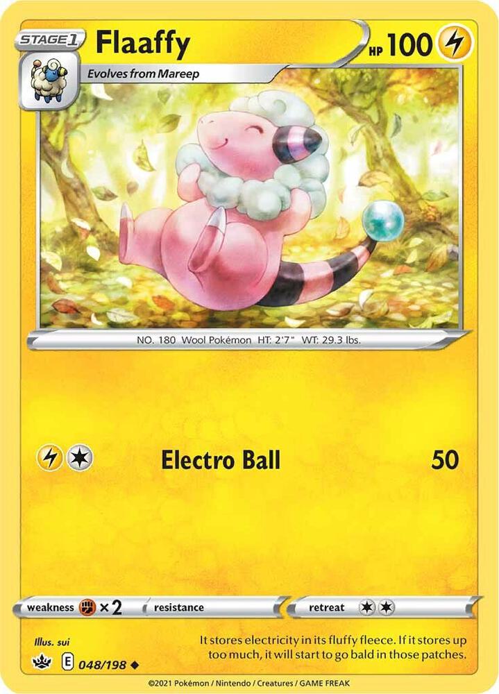 Pokemon Flaaffy 48/198 Chilling Reign