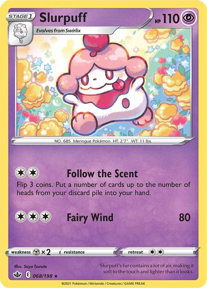 Pokemon Slurpuff 68/198 Chilling Reign
